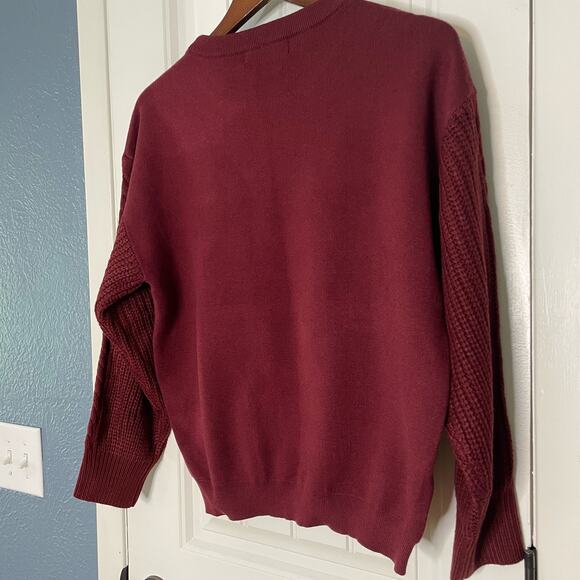 Cable Sleeve Sweater - Picture 2 of 7
